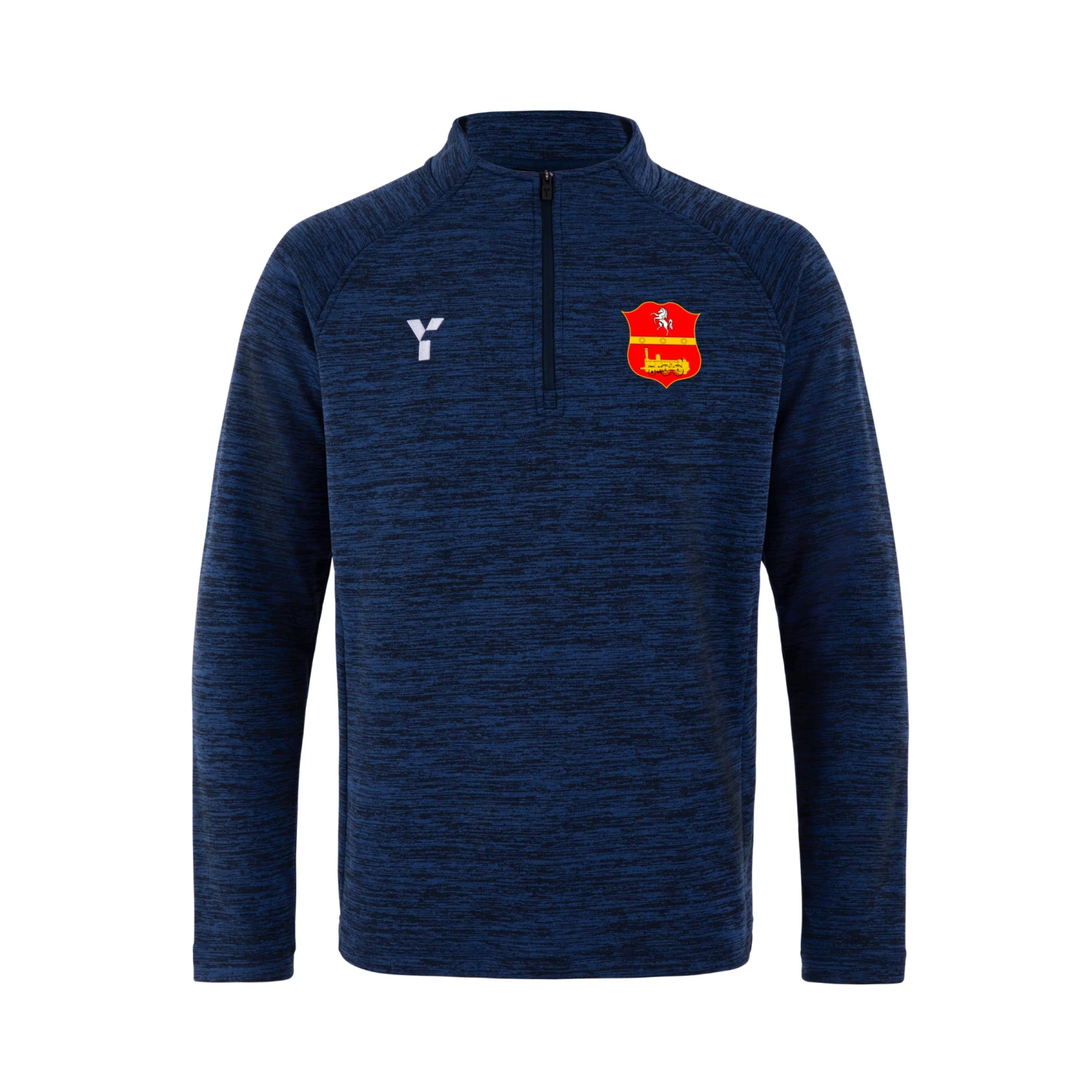 Ashford HC - Fugi Quarter Zip Unisex Navy Melange