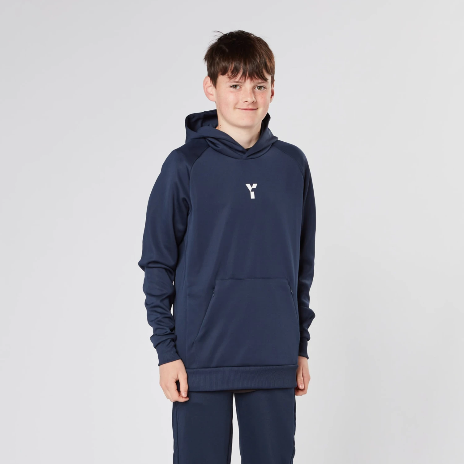 Ashford HC - Performance Hoody Unisex Navy - Image 3