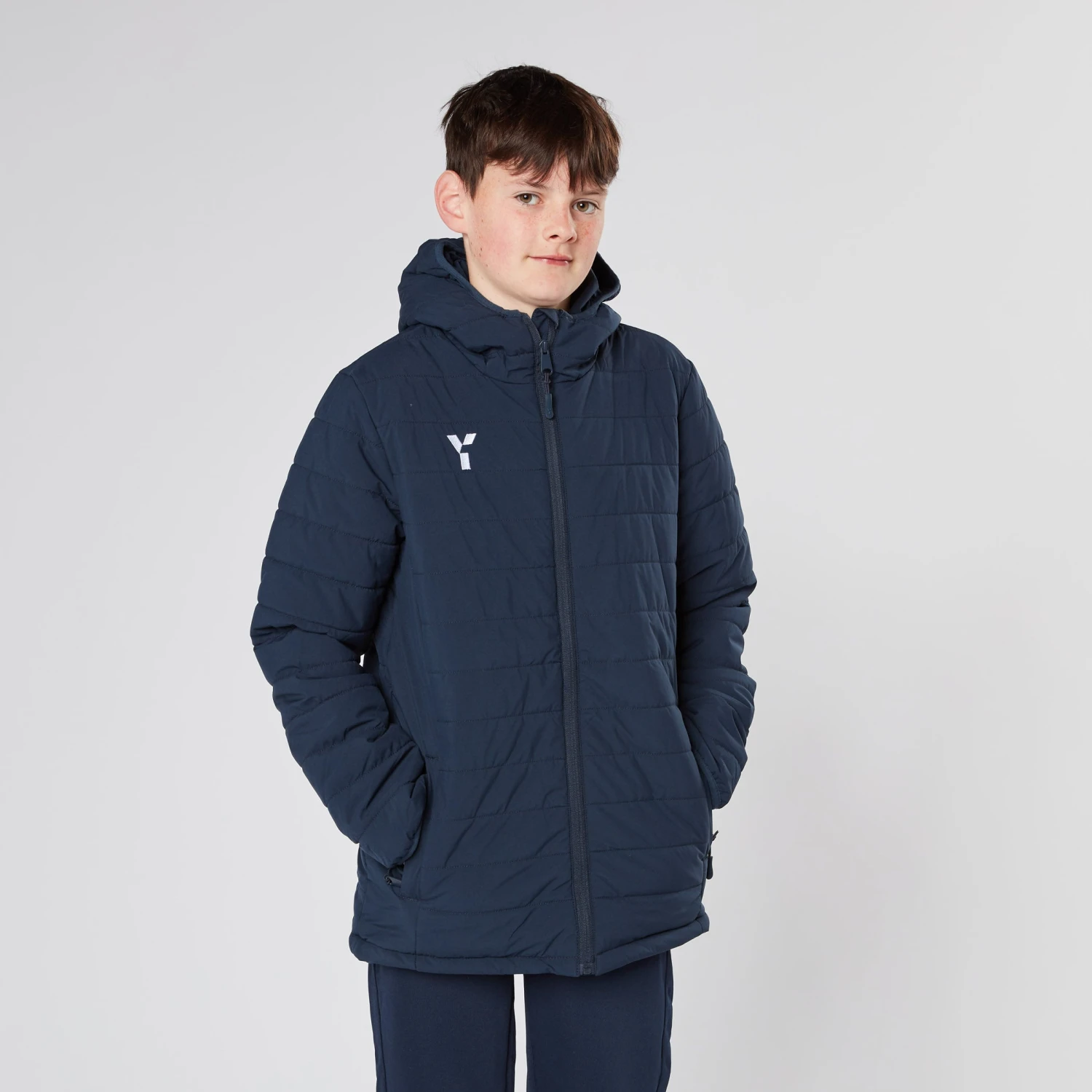 Ashford HC - Padded Jacket Unisex Navy - Image 5
