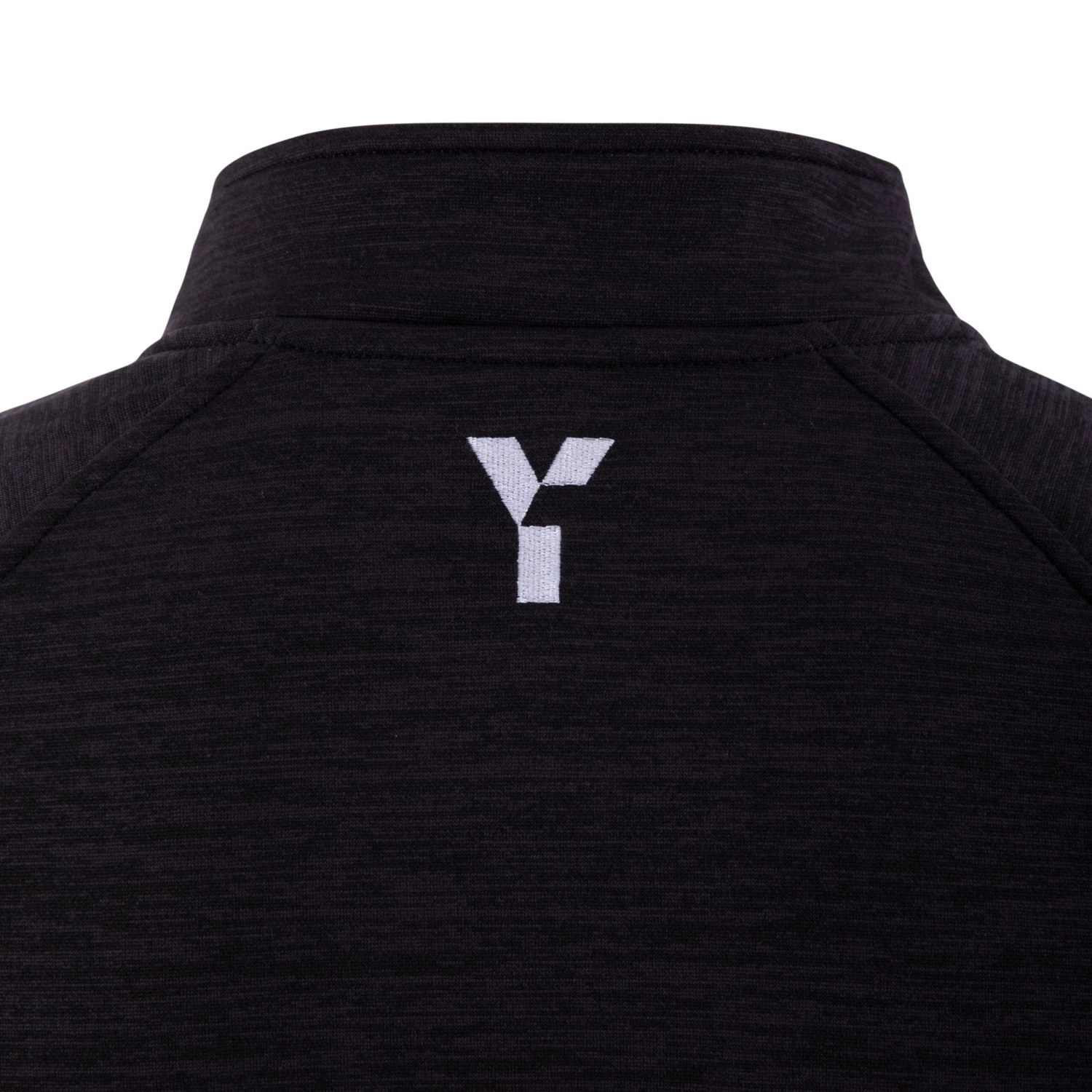 Buckingham HC - Fugi Quarter Zip Unisex Black Melange - Image 4