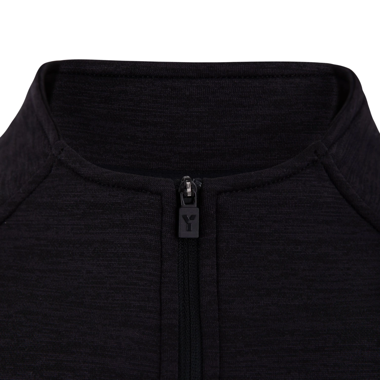 Bowdon HC - Fugi Quarter Zip Unisex Black Melange - Image 3