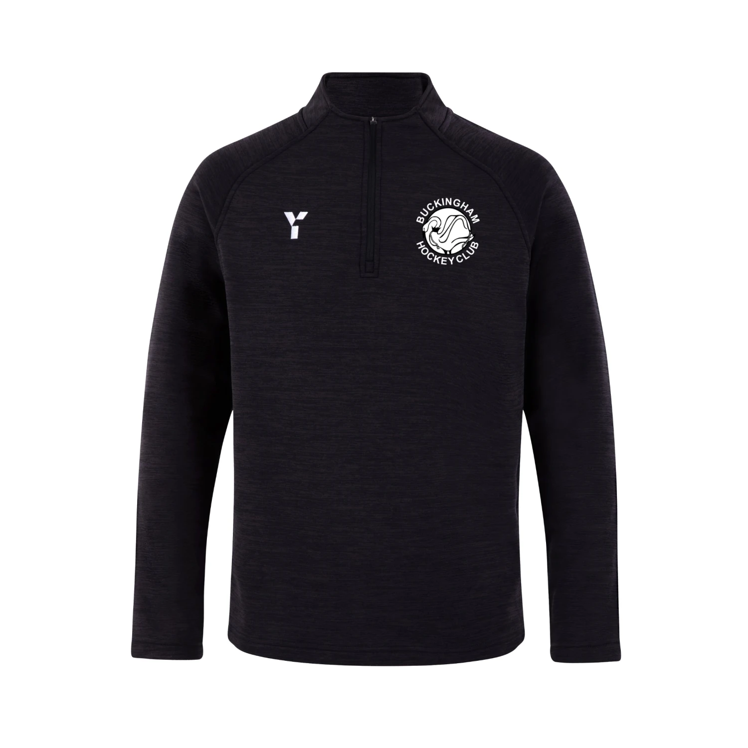 Buckingham HC - Fugi Quarter Zip Unisex Black Melange