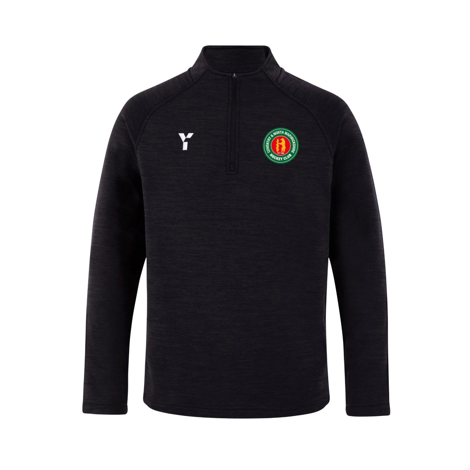 Coventry & NW HC - Fugi Quarter Zip Unisex Black Melange