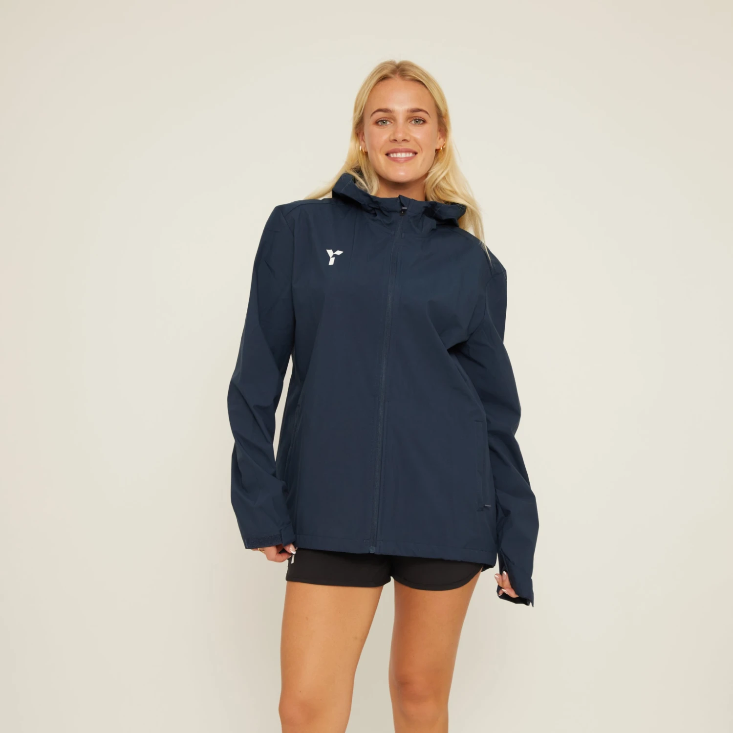 Padel4All Eastbourne - Raincoat Unisex Black - Image 6