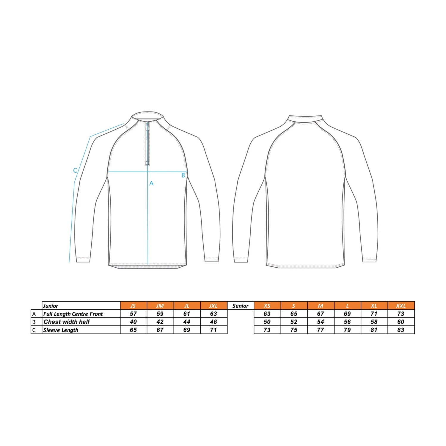 Fugi Quarter Zip Unisex Navy Melange - Image 9