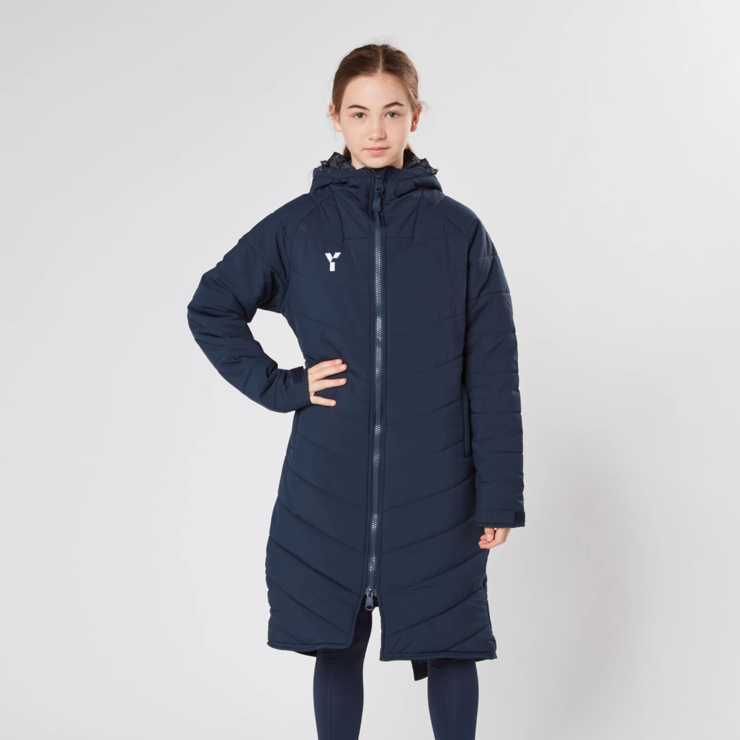 Crostyx HC - Bench Jacket Unisex Navy - Image 6