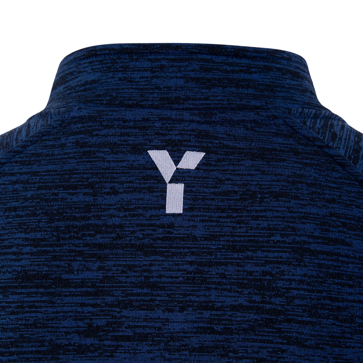 Fugi Quarter Zip Unisex Navy Melange - Image 4