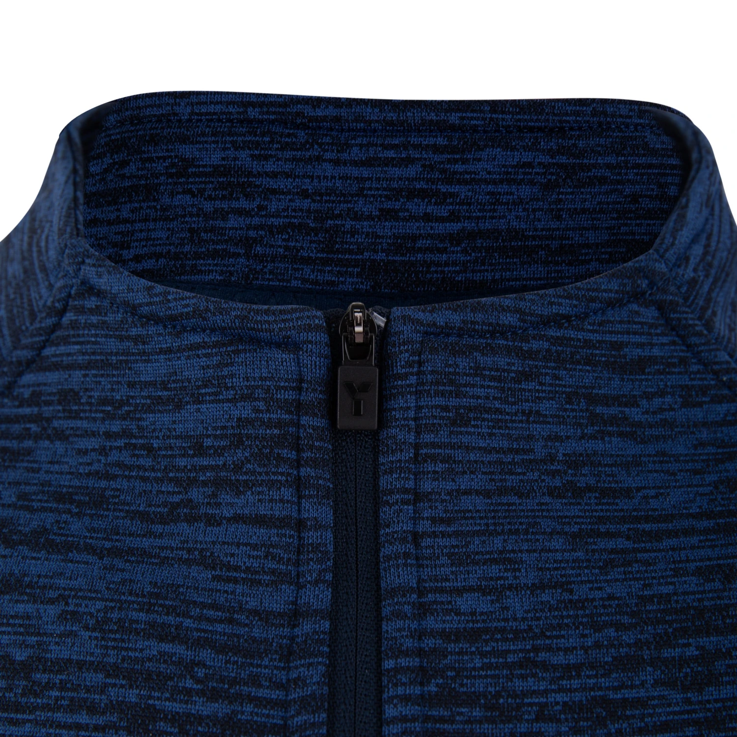 Fugi Quarter Zip Unisex Navy Melange - Image 3