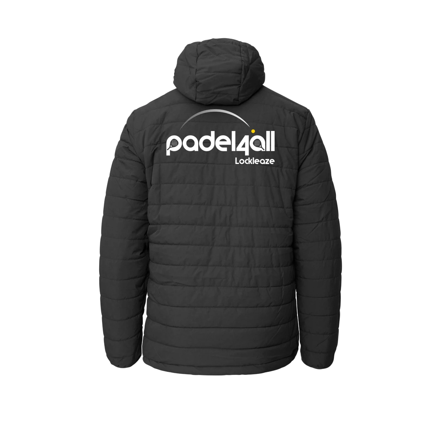 Padel4All Lockleaze - Padded Jacket Unisex Black - Image 2