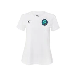 Padel4All Eastbourne - Short Sleeve Training Top Women's White