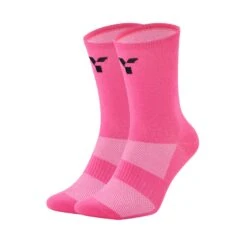 Pink Stride Running Socks
