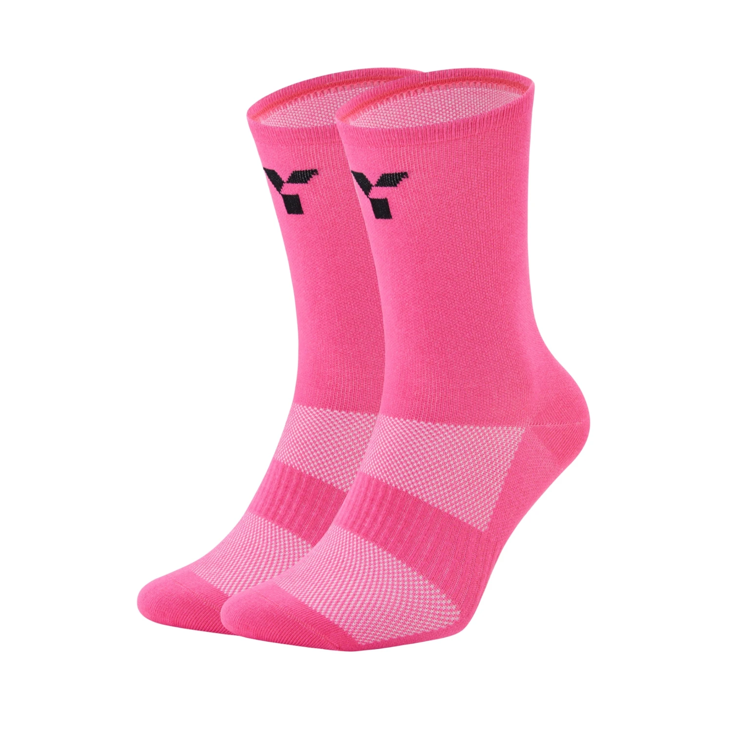 Pink Stride Running Socks